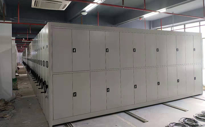 rfid智能密集架安裝圖 rfid智能密集架安裝圖